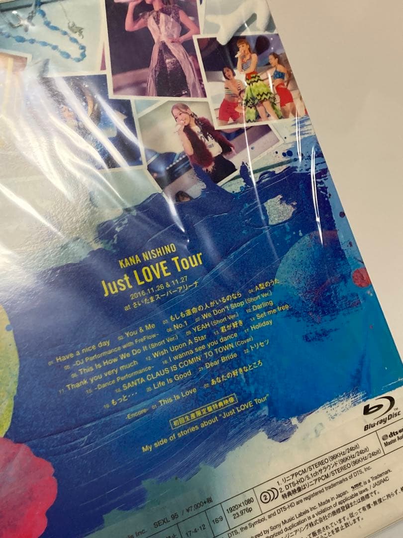新品未開封　西野カナ　Just LOVE Tour〈初回生産限定盤〉