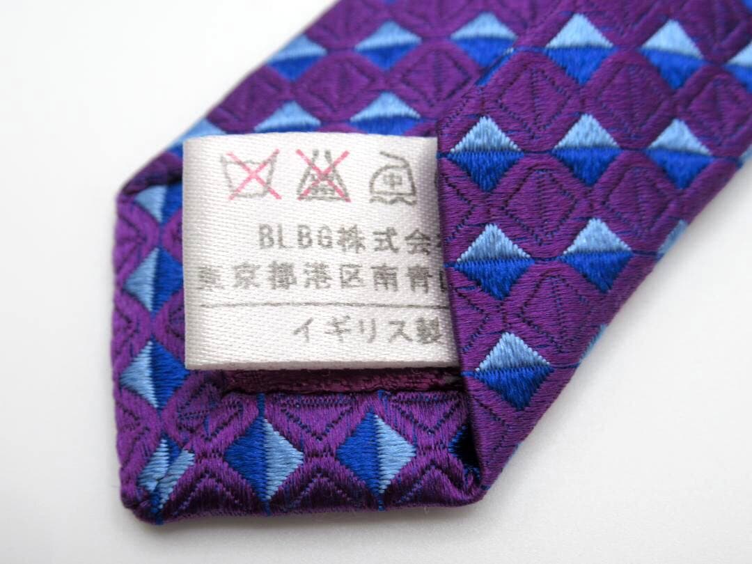 TURNBULL&ASSER ターンブル＆アッサー ネクタイ ジオメトリック柄