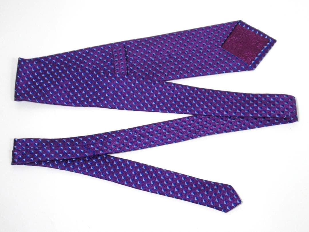 TURNBULL&ASSER ターンブル＆アッサー ネクタイ ジオメトリック柄