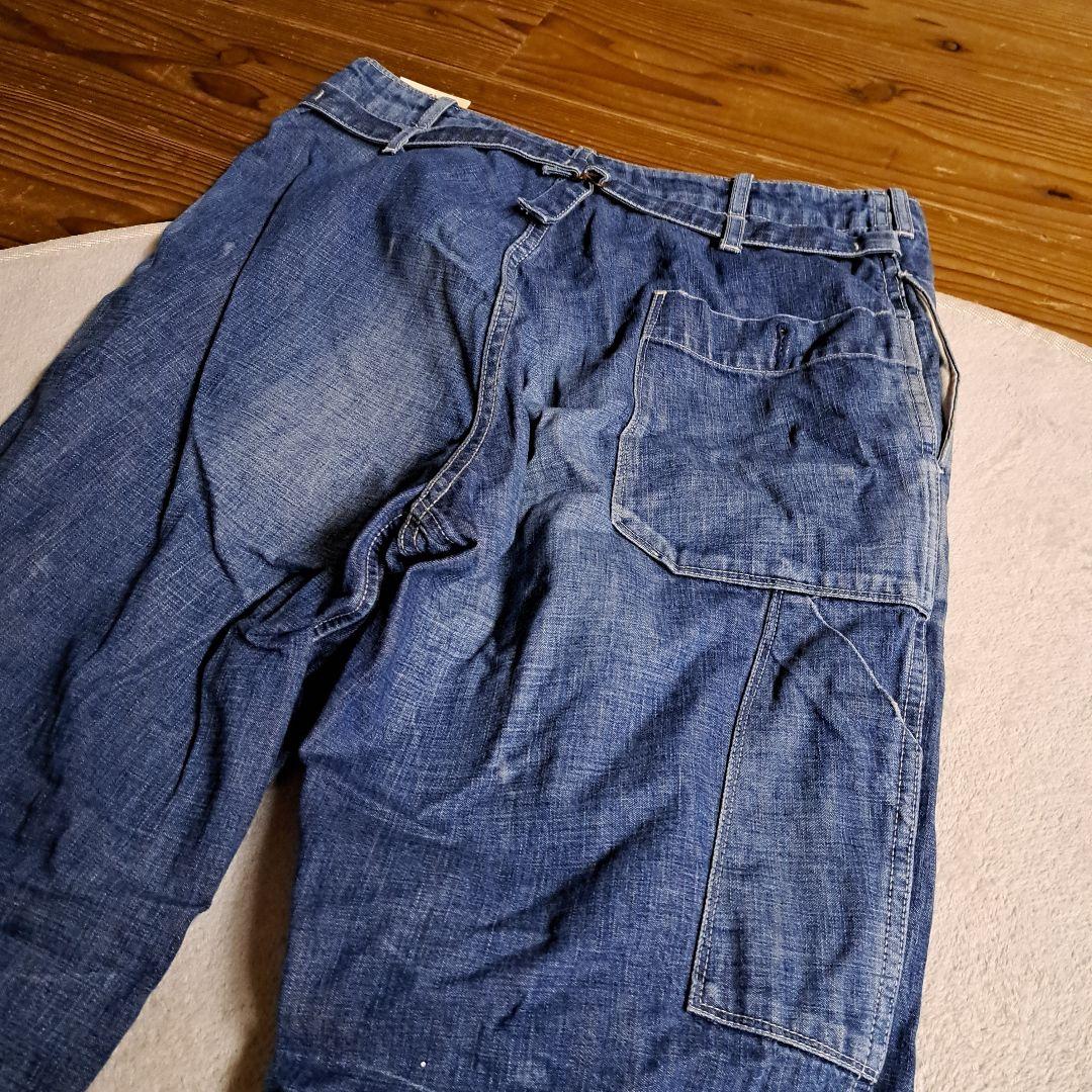 Ordinary fits デニム　ヴィンテージ　ペインターパンツ