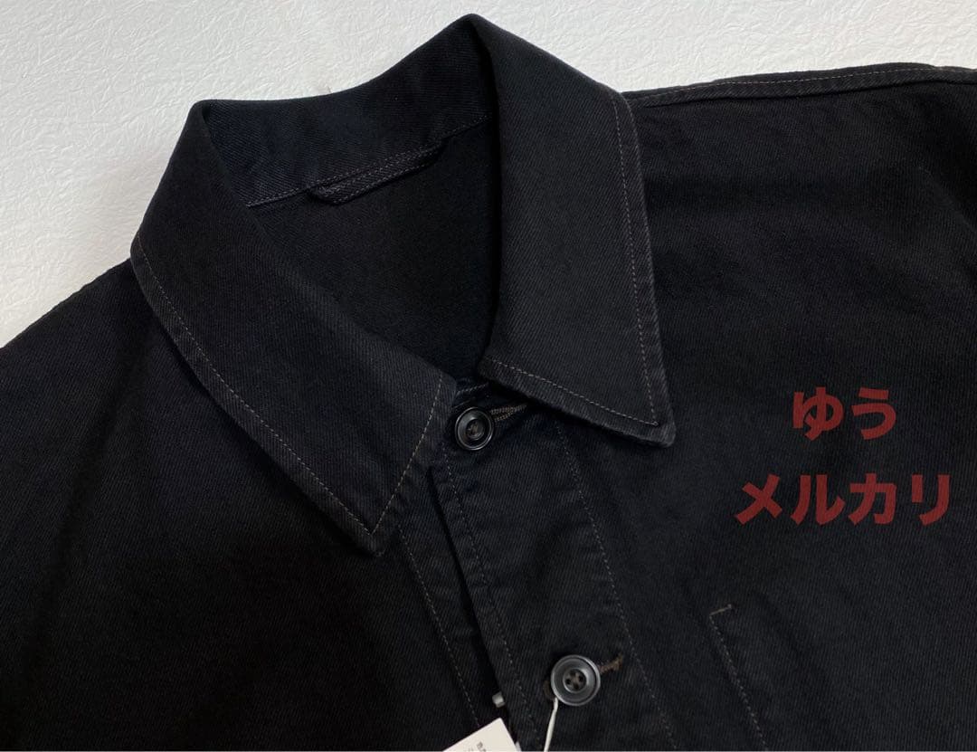ユニクロu オーバーサイズカラーデニムジャケット　黒　UNIQLO ルメール