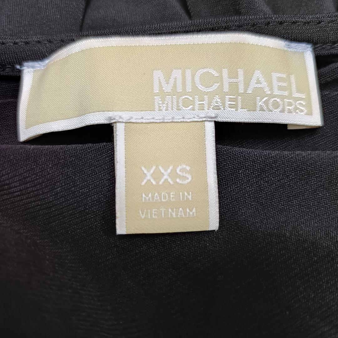 【a1820】MICHEAL KORS 美品 ストレッチ ワンピース XXS