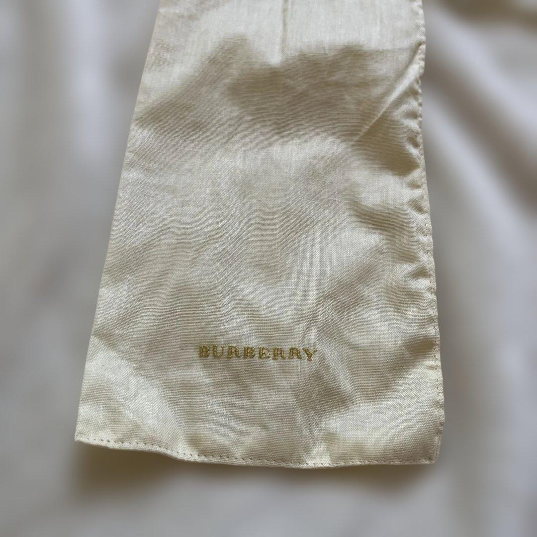 極美品✨BURBERRY バーバリー フリル付き折りたたみ日傘 UV イエロー