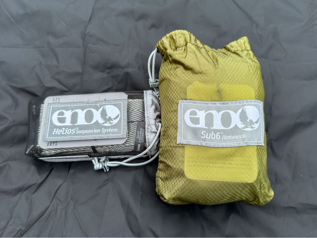 未使用品　ENOのハンモックとサスペンションシステムのセット