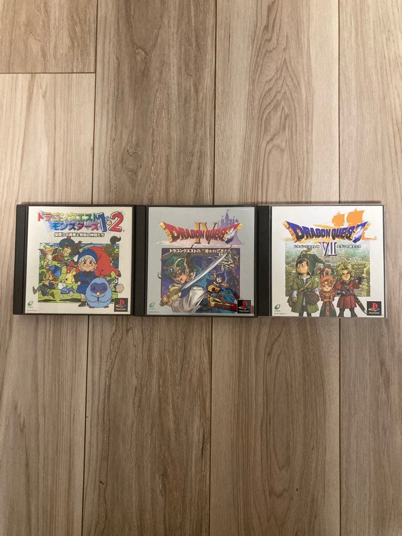 【セット】ドラゴンクエストモンスターズ1、2 、ドラゴンクエストⅣ、Ⅶ