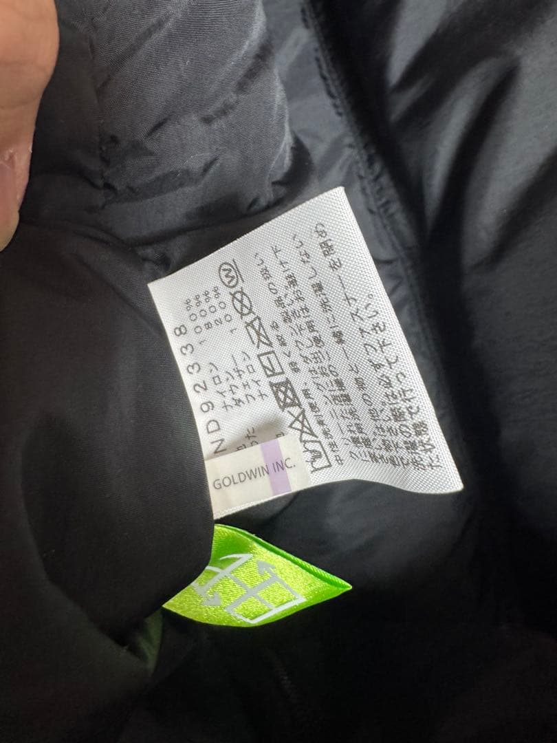 THE NORTH FACE ブラック ダウンベスト L ND92338 ヌプシ
