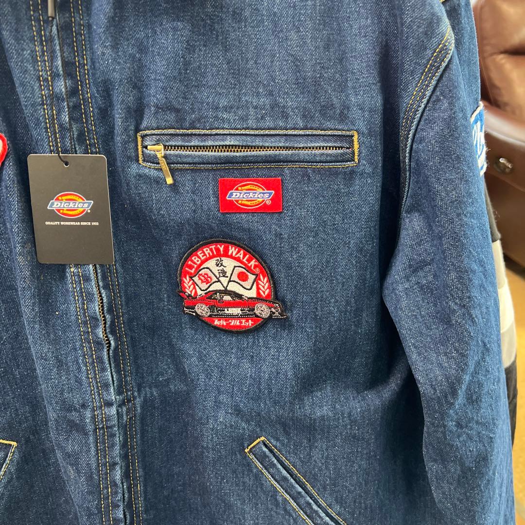 Dickies×LB Denim Jacket Blue