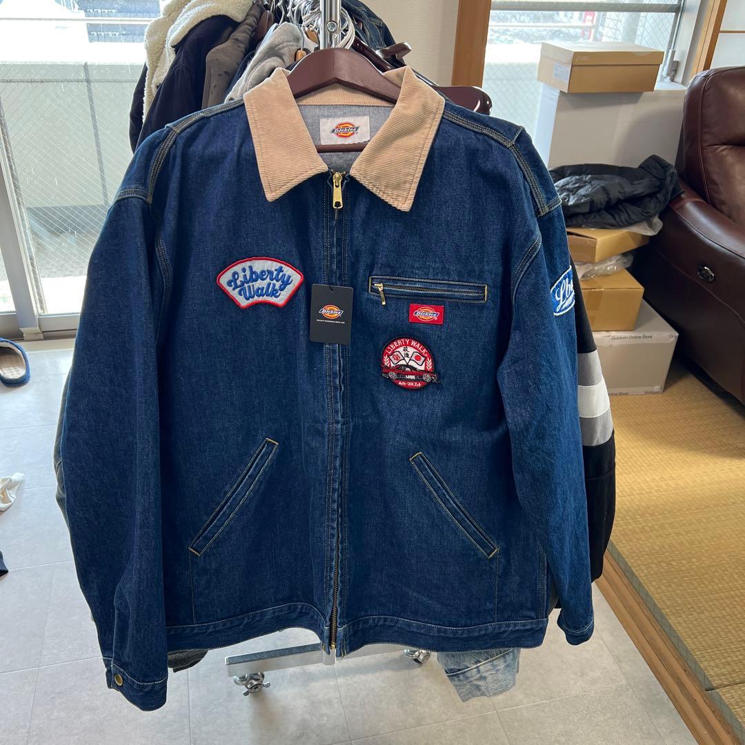 Dickies×LB Denim Jacket Blue