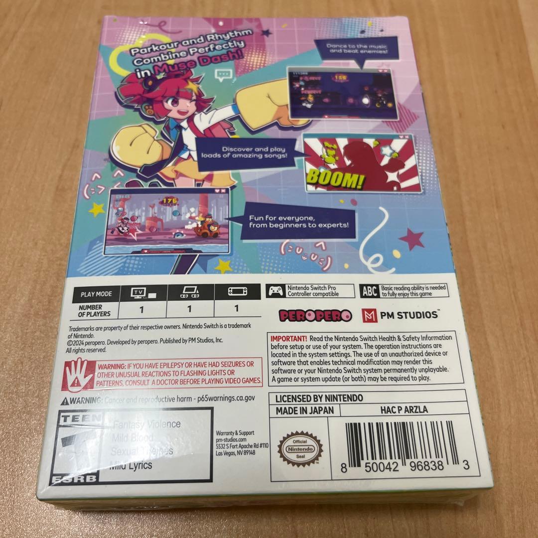 Muse Dash ミューズダッシュ限定版　switch