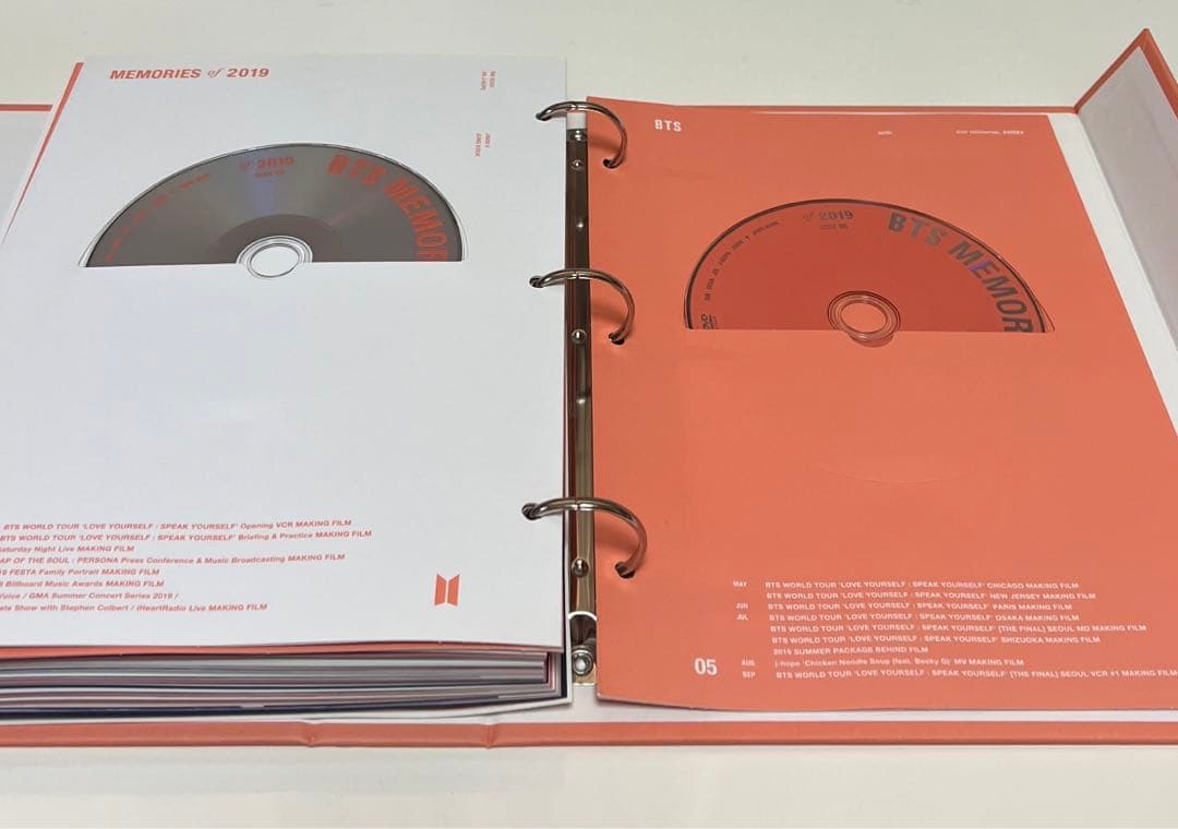 BTS Memories 2019 DVD ホソクトレカ