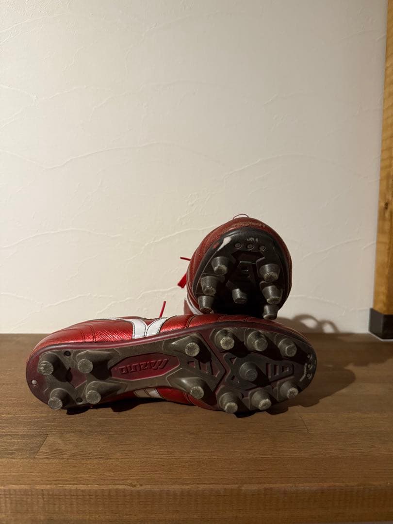 Mizuno Morelia II 赤 サッカーシューズ