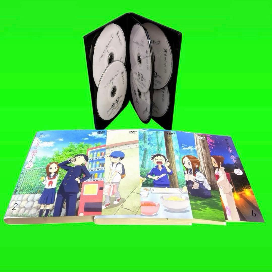 ケース付 からかい上手の高木さん　1期+2期DVD 全12巻　全巻セット