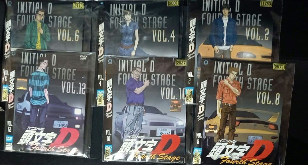 頭文字D Fourth Stage 全巻セット DVD