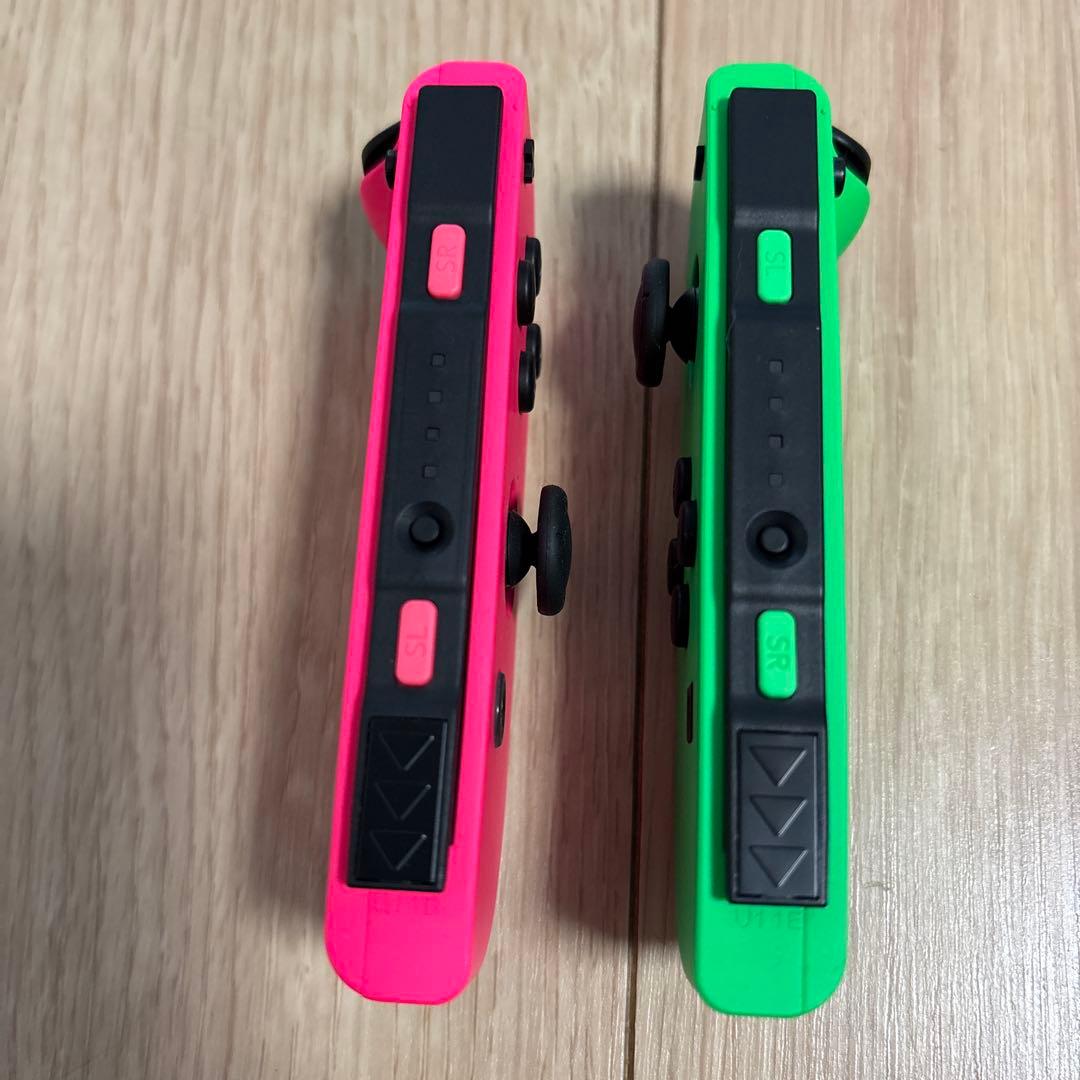 JOY-CON (L)/(R)ネオングリーン&ネオンピンク
