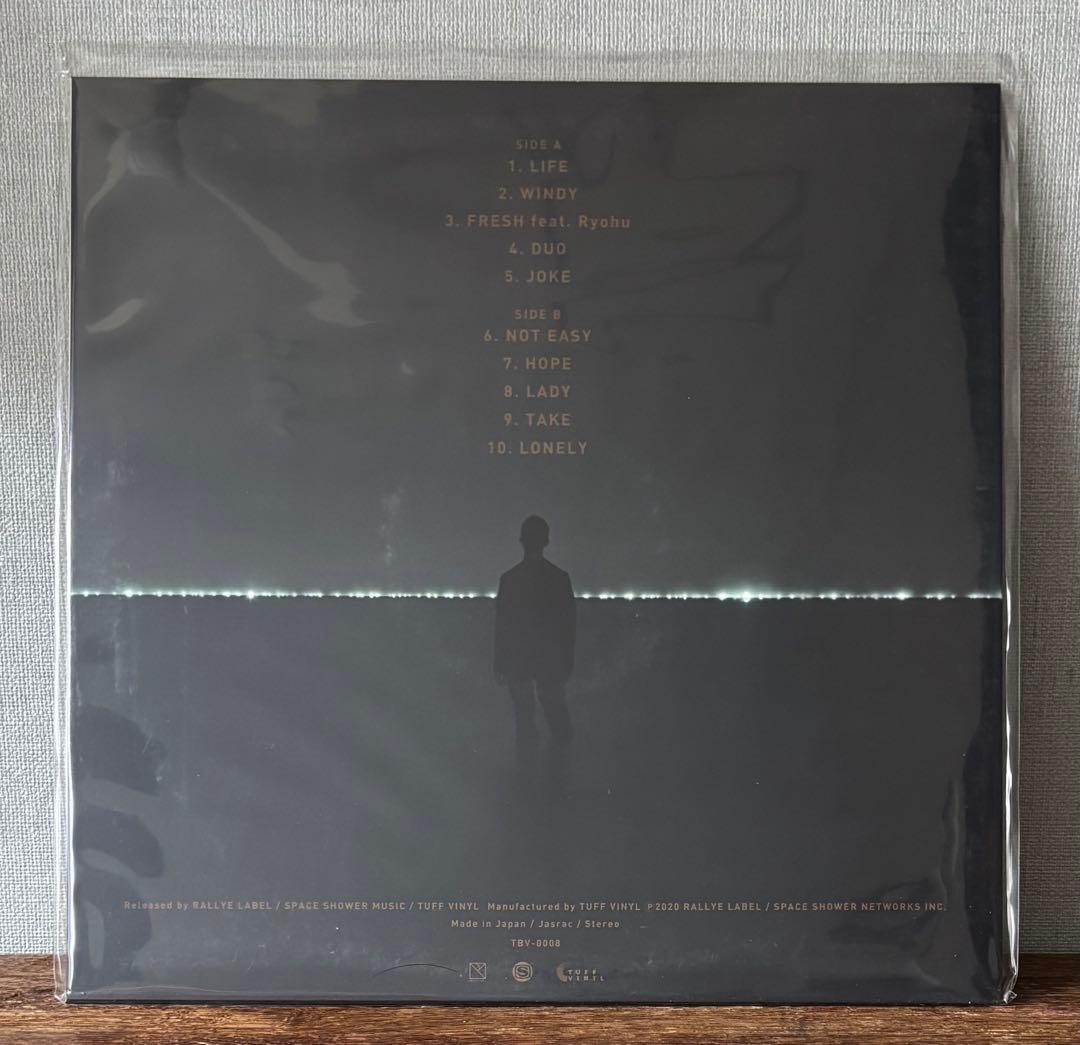 TENDRE/LIFE LESS LONELY 新品アナログ•レコード盤