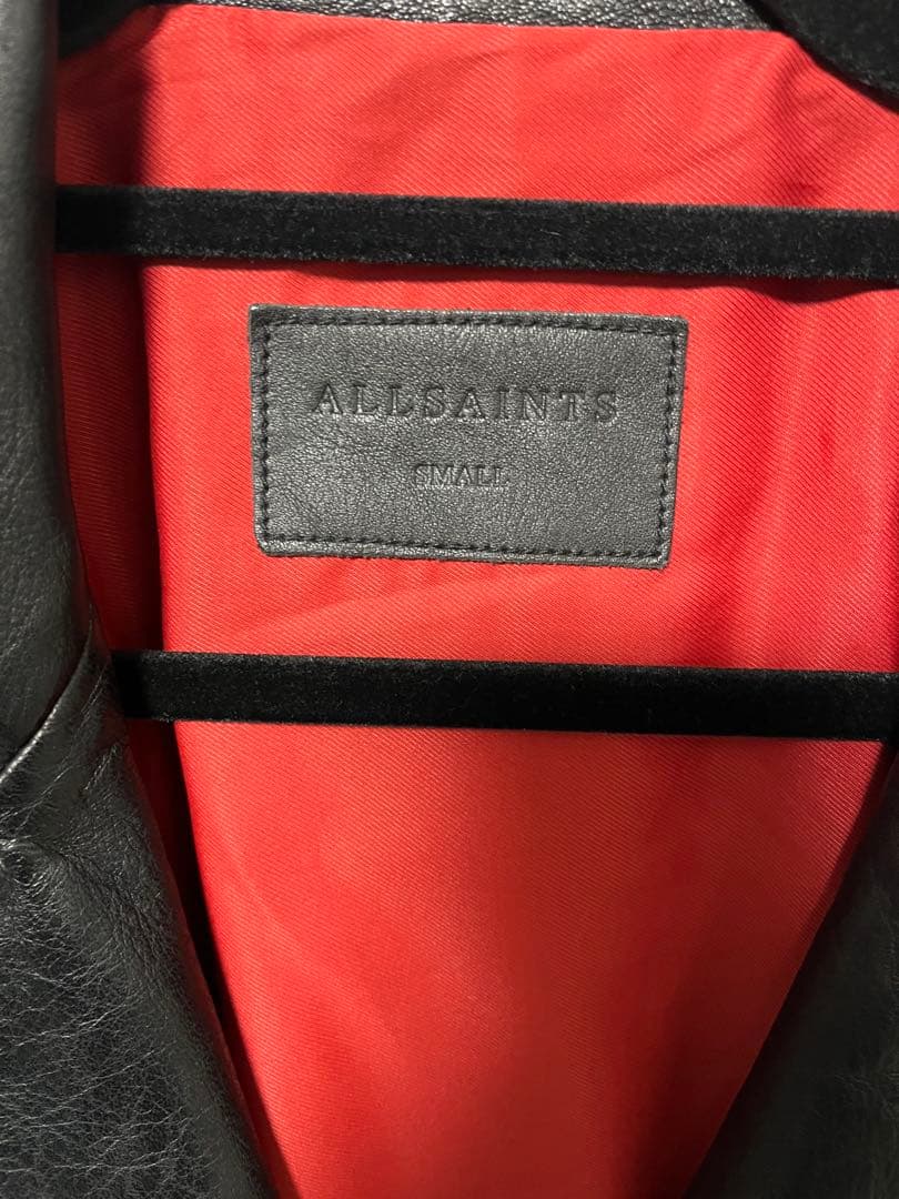 マーミイ ALLSAINTS ダブルライダースジャケット レザー 羊革