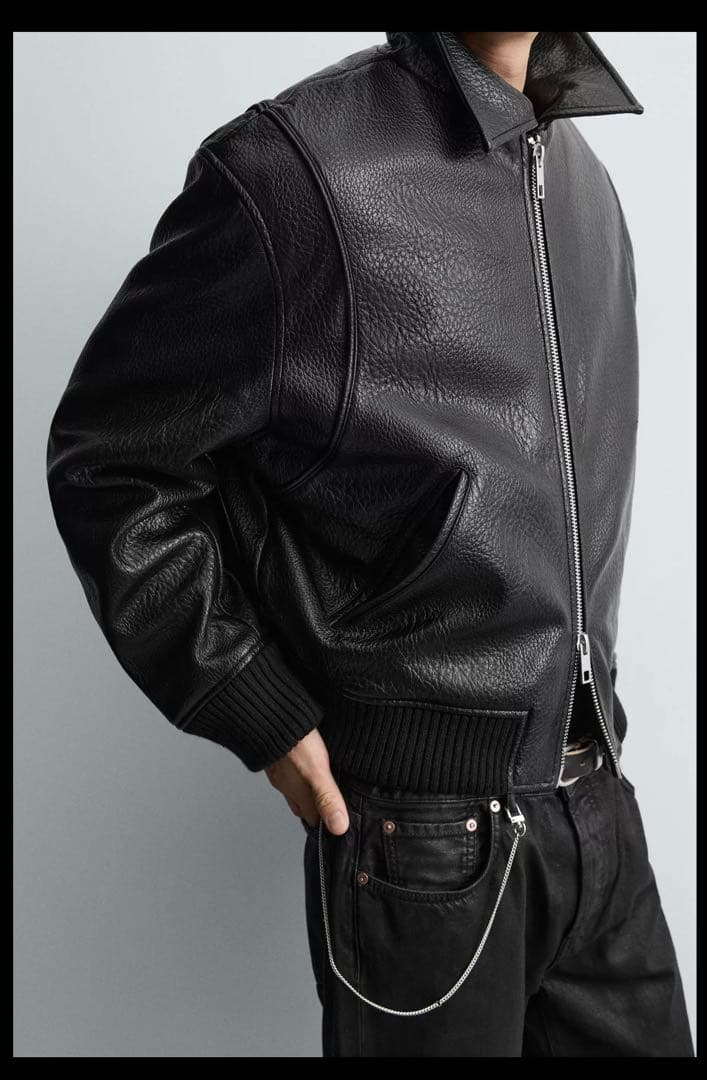 ZARA レザージャケット