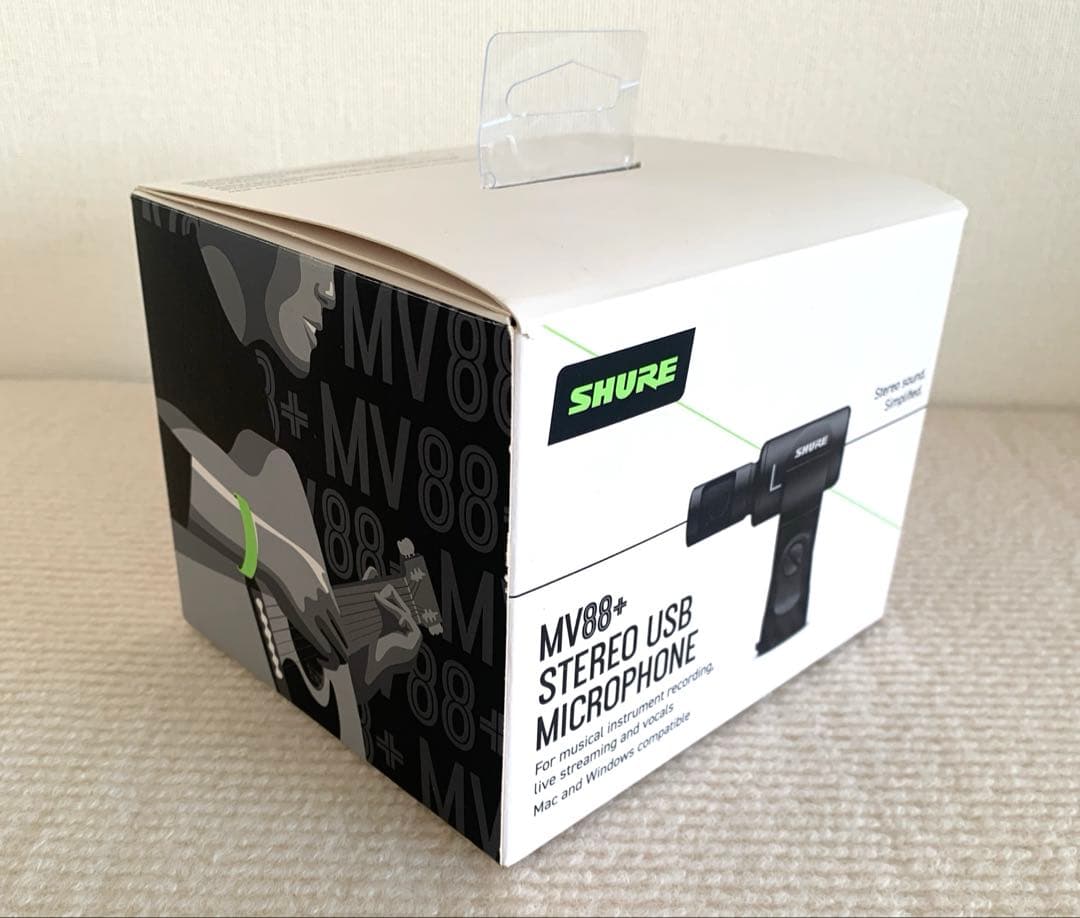 【美品】SHURE MV88+ Stereo USB Microphone