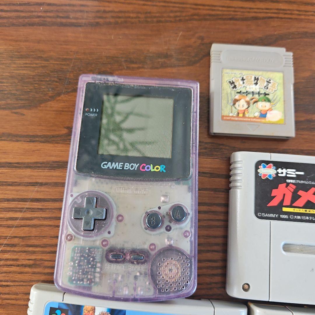 Game Boy Color とゲームソフトセット