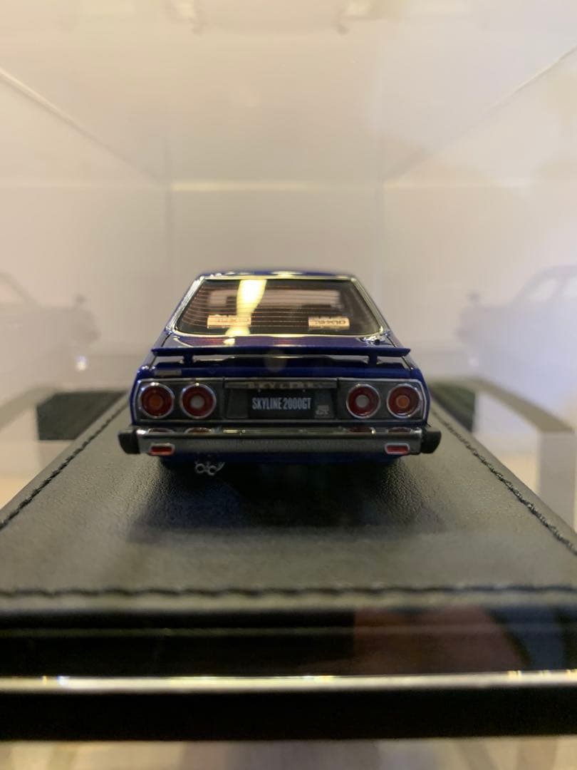 イグニッションモデル　1/43 スカイライン　GT-EL C210 ブルー