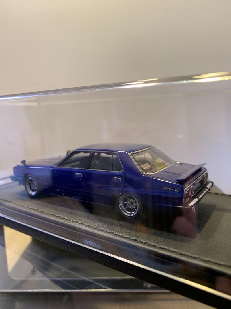 イグニッションモデル　1/43 スカイライン　GT-EL C210 ブルー