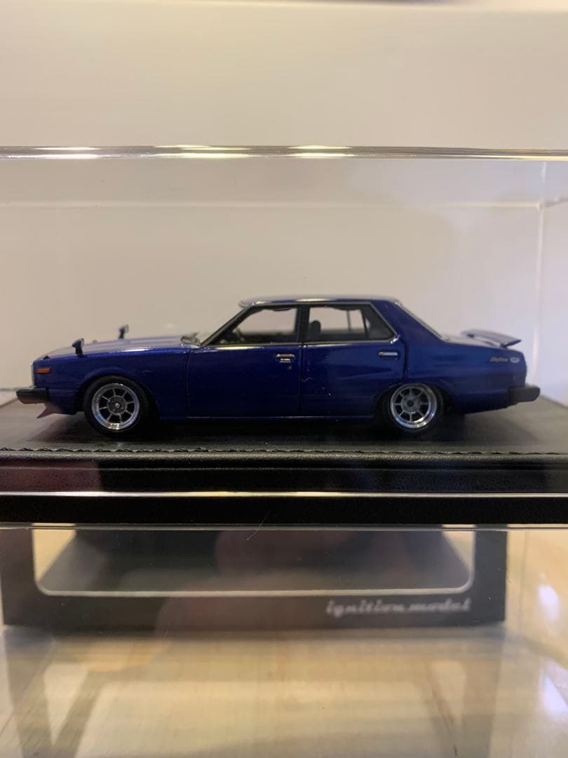 イグニッションモデル　1/43 スカイライン　GT-EL C210 ブルー