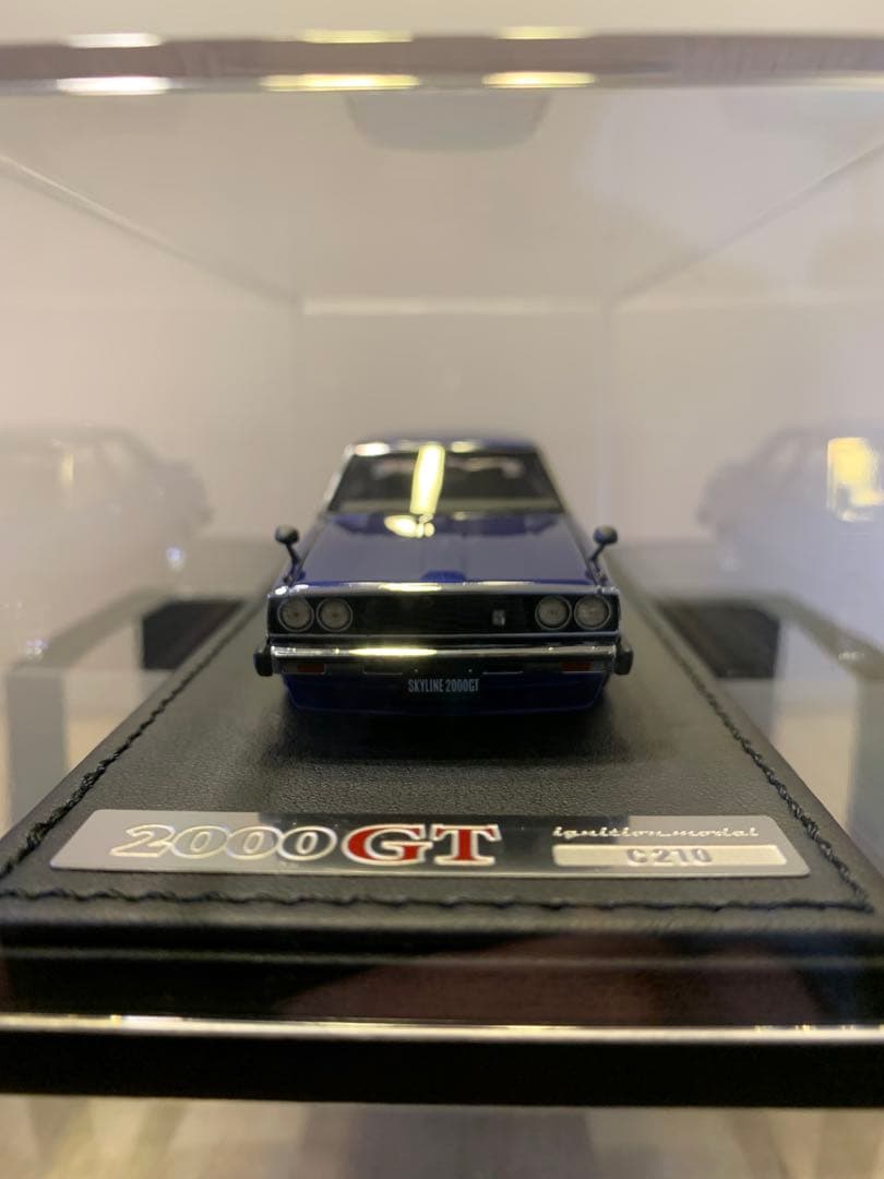 イグニッションモデル　1/43 スカイライン　GT-EL C210 ブルー