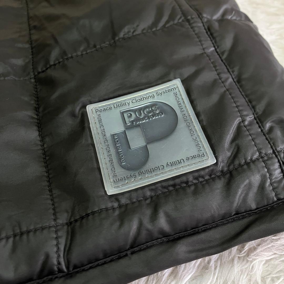 美品 TAION PACS PUBLICTOKYO リバーシブルダウンベスト 黒