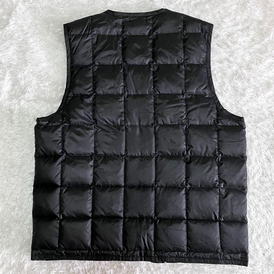 美品 TAION PACS PUBLICTOKYO リバーシブルダウンベスト 黒