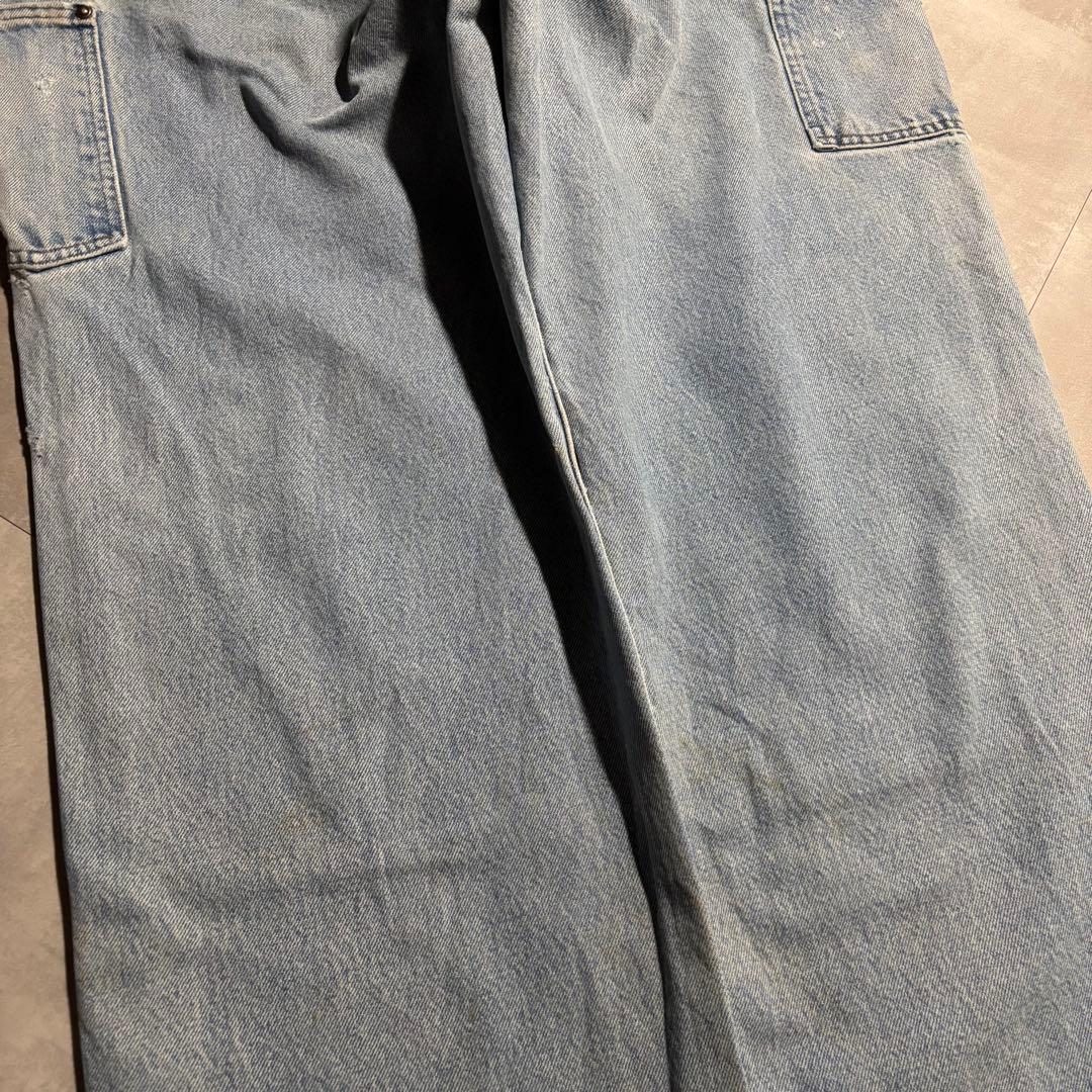 極上 カーハート carhartt ダブルニー　デニム　ペインターパンツ　襤褸