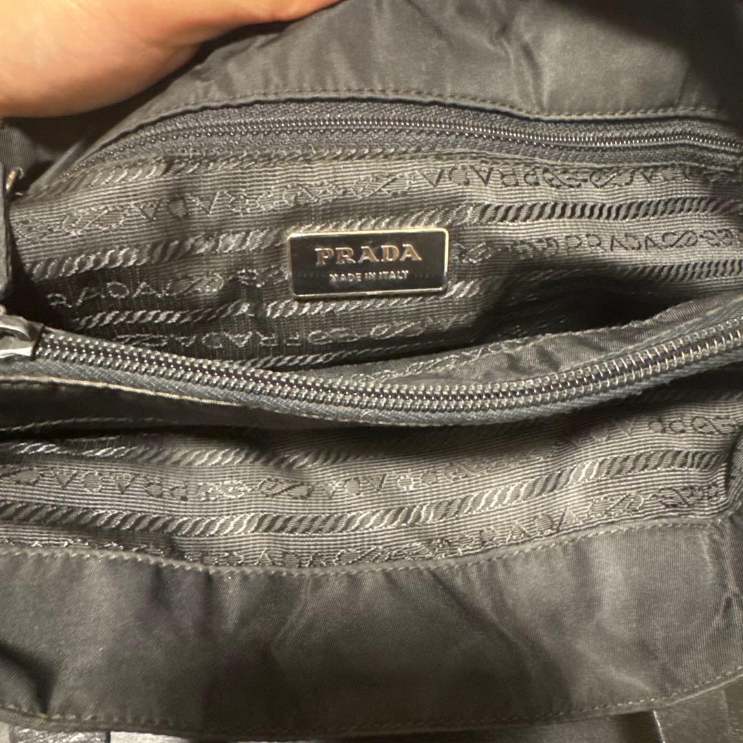 PRADA ブラック ナイロン バッグ