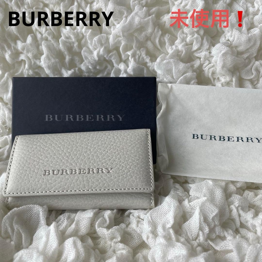 ✨新品未使用・箱付き✨　BURBERRY キーケース　ノバチェック　5連　刻印