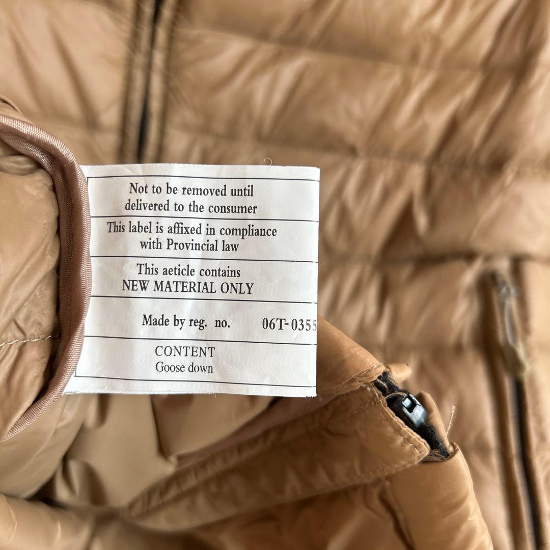 【美品】patagonia ベージュ ダウンベスト