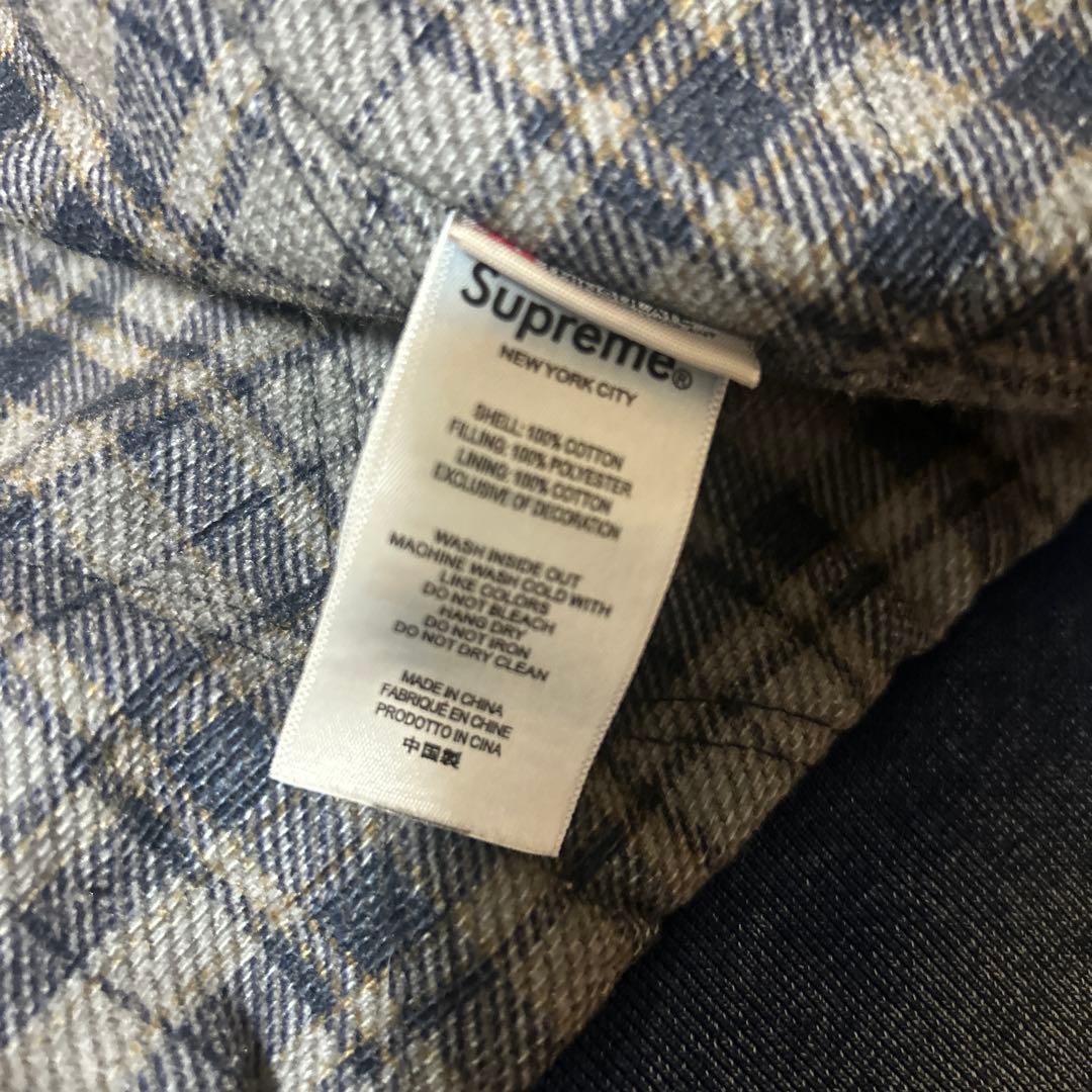 Supreme デニムジャケット フード付き S
