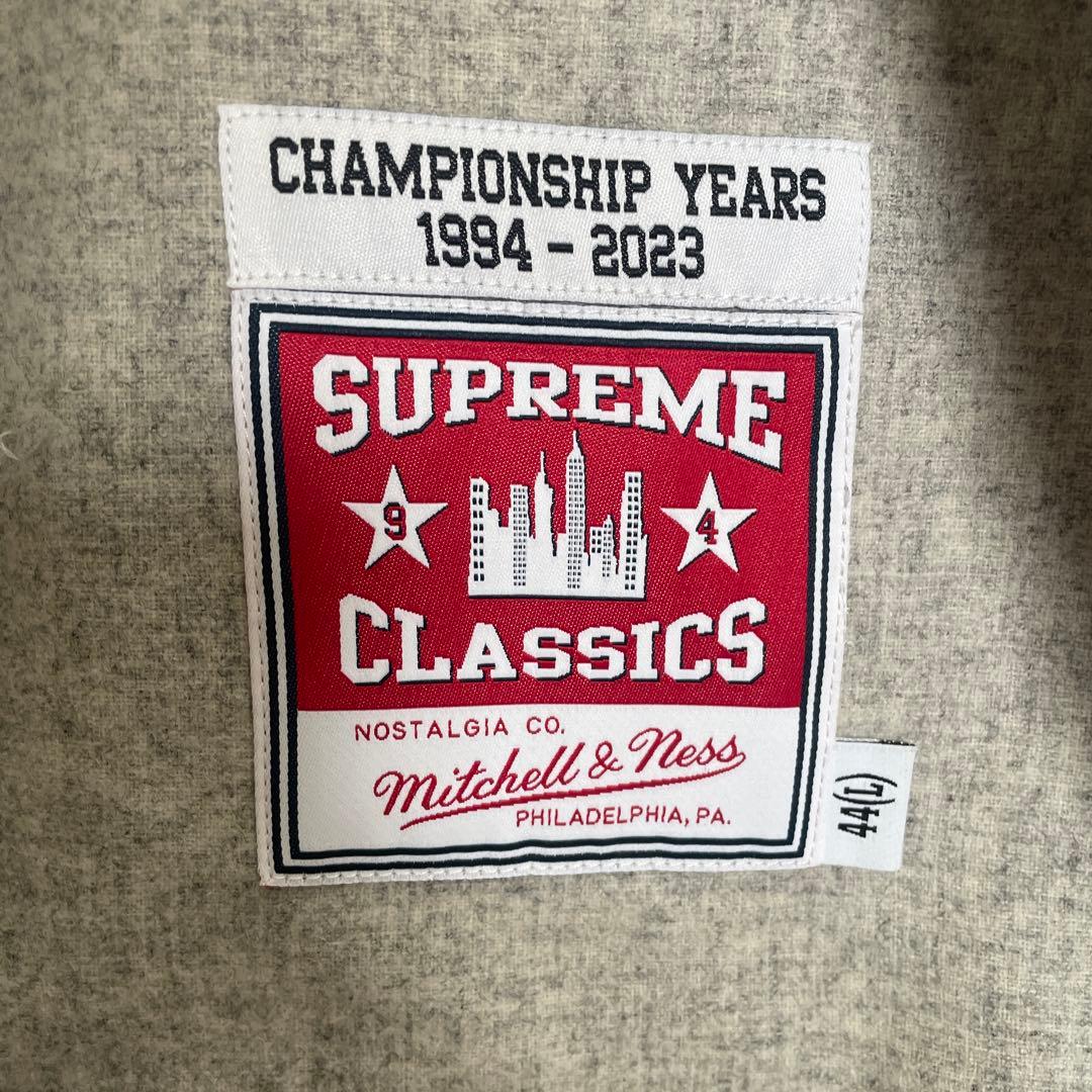 Supreme ベースボールシャツ 23AW Mitchell & Ness