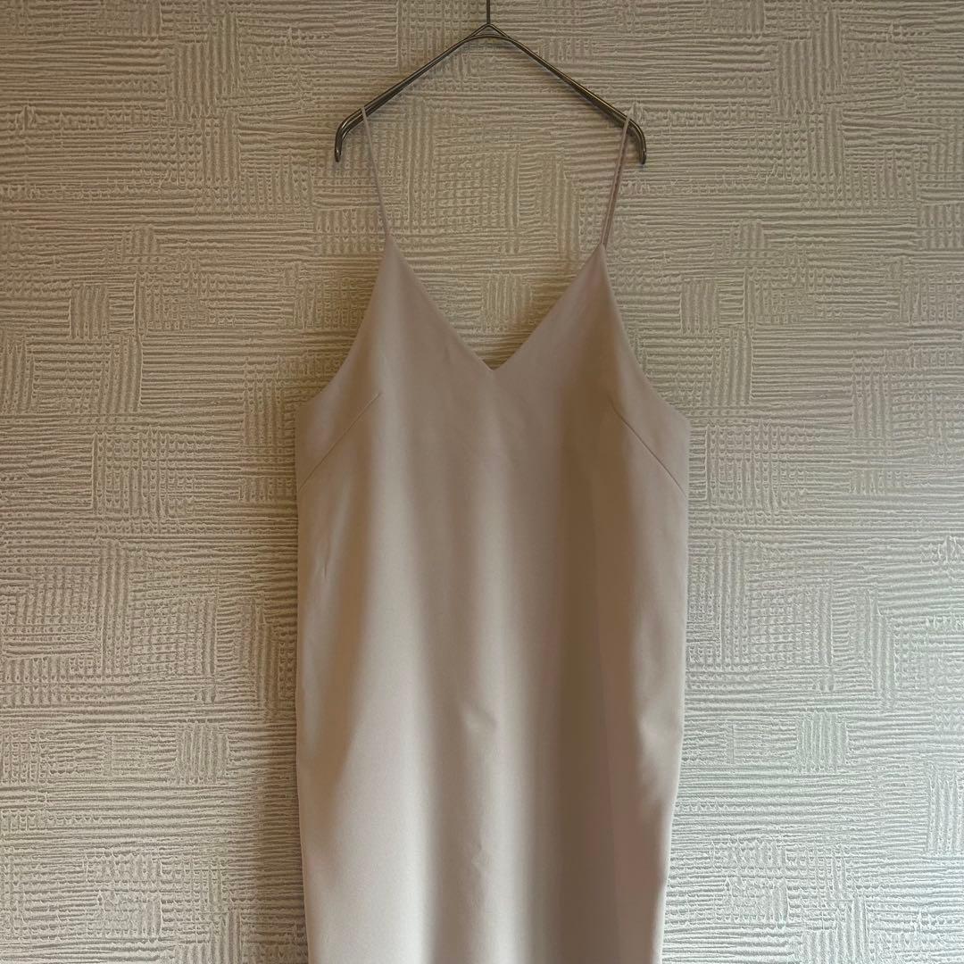 みかんさま♡ 《美品》IENAイエナ☆PLキャミワンピース 日本製 ベージュ