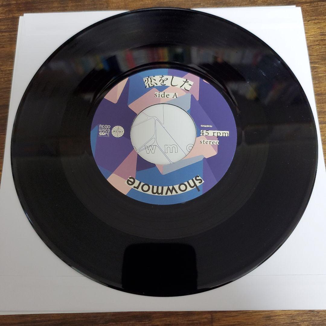 showmore 恋をした/circus 7inch レコード