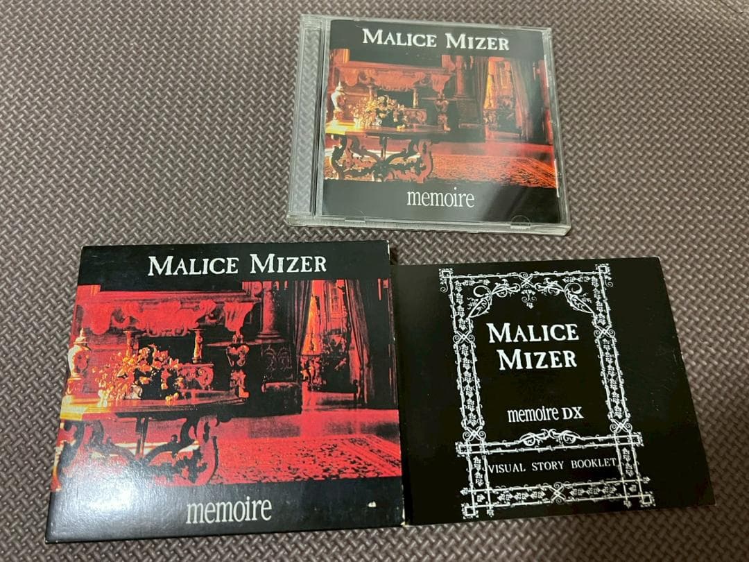 MALICE MIZER マリスミゼル　memoire CD　スリーブケース付属