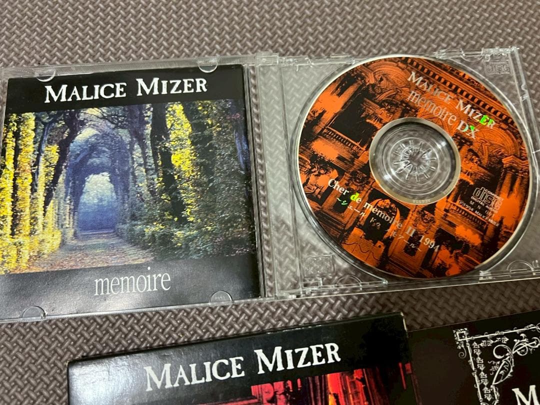 MALICE MIZER マリスミゼル　memoire CD　スリーブケース付属