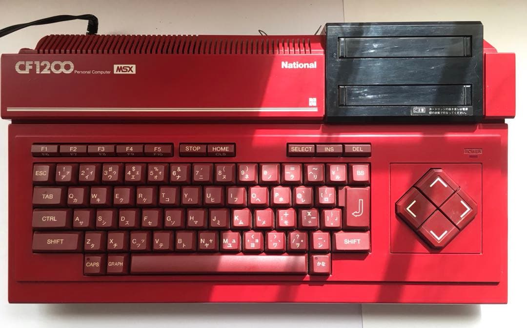 MSX CF-1200 National 説明書付き レトロゲーム 昭和レトロ