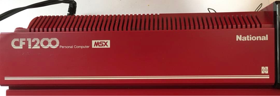 MSX CF-1200 National 説明書付き レトロゲーム 昭和レトロ