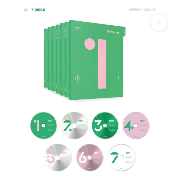 ミュージック BTS Memories 2020 Blu-ray