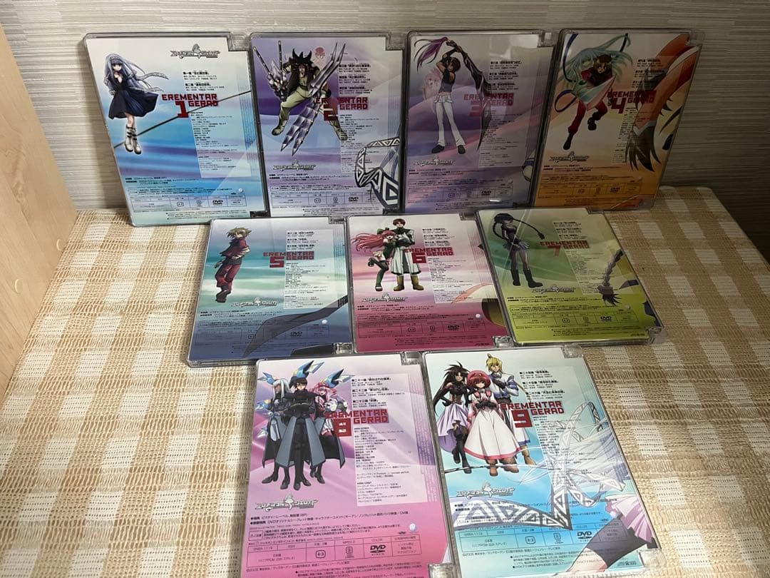 エレメンタルジェレイド 初回全9巻セット DVD
