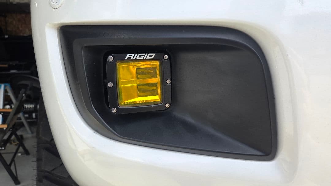 セコイア　TRDPRO専用　RIGID フォグライト　ベゼルセット　純正品