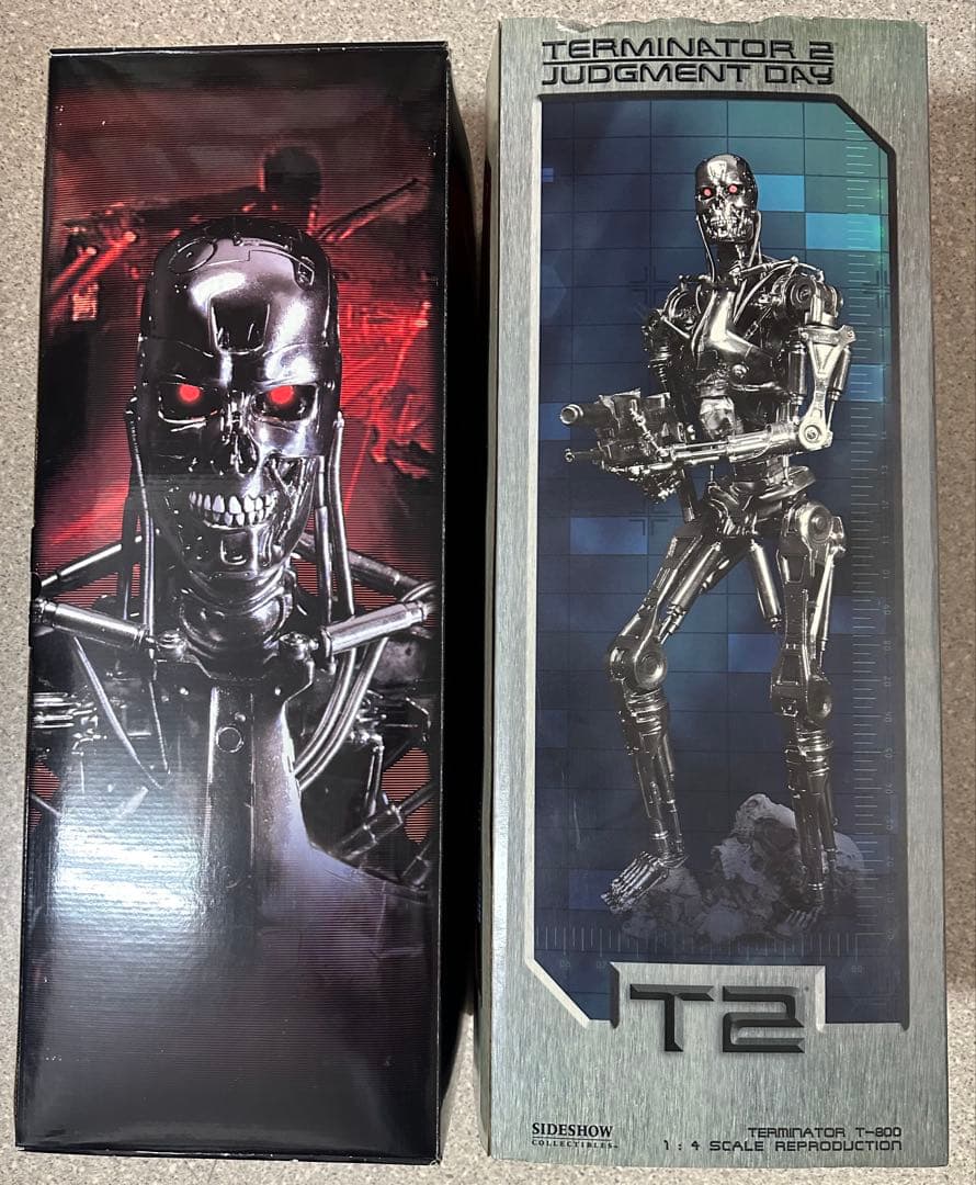 ターミネーター2 T-800 エンドスケルトン 1/4 【サイドショウ】