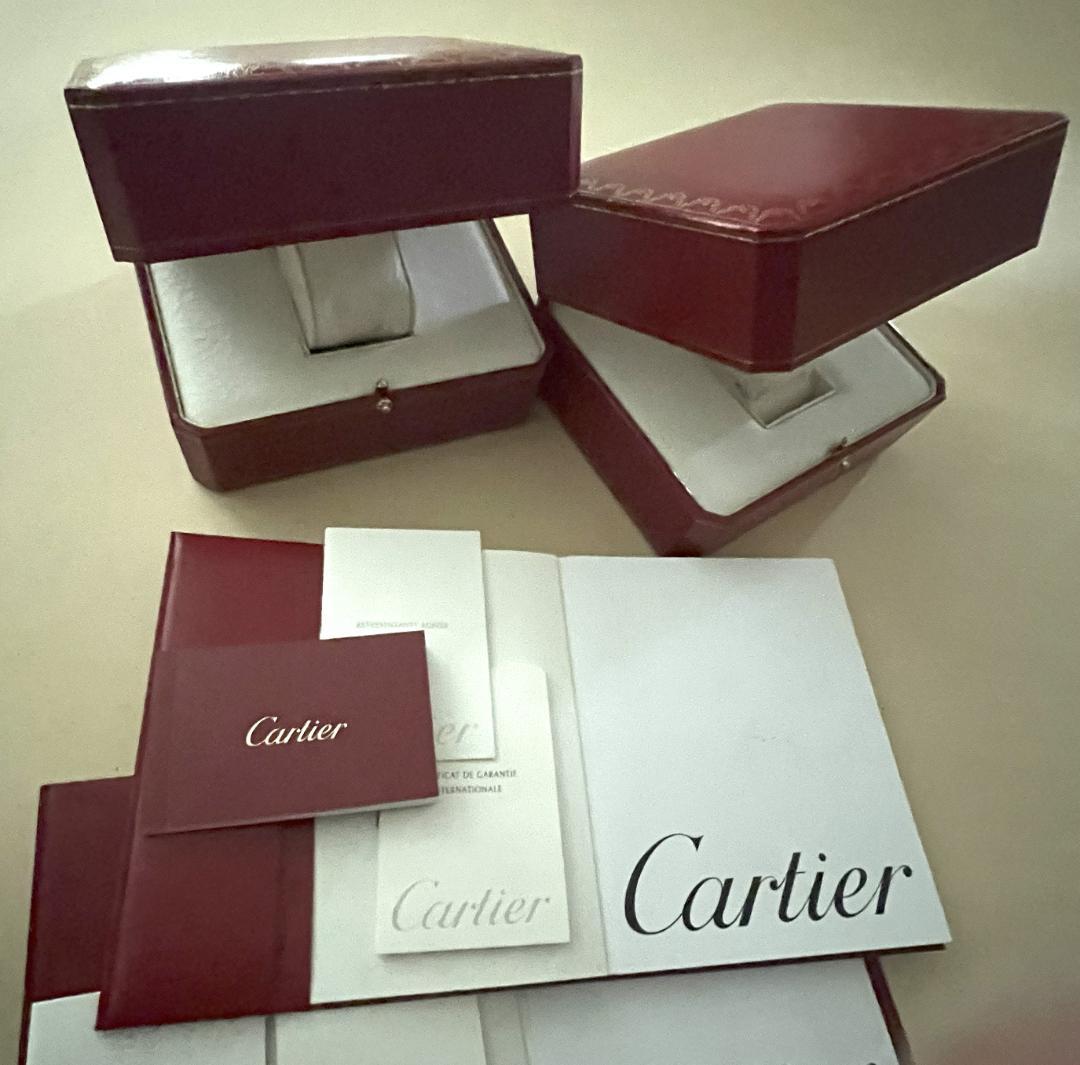 Cartier　カルティエ　時計空き箱　2箱