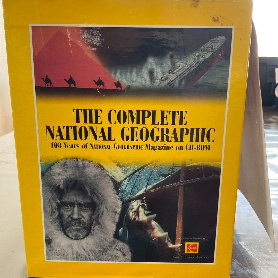 National Geographic 108 年　cd-Rom
