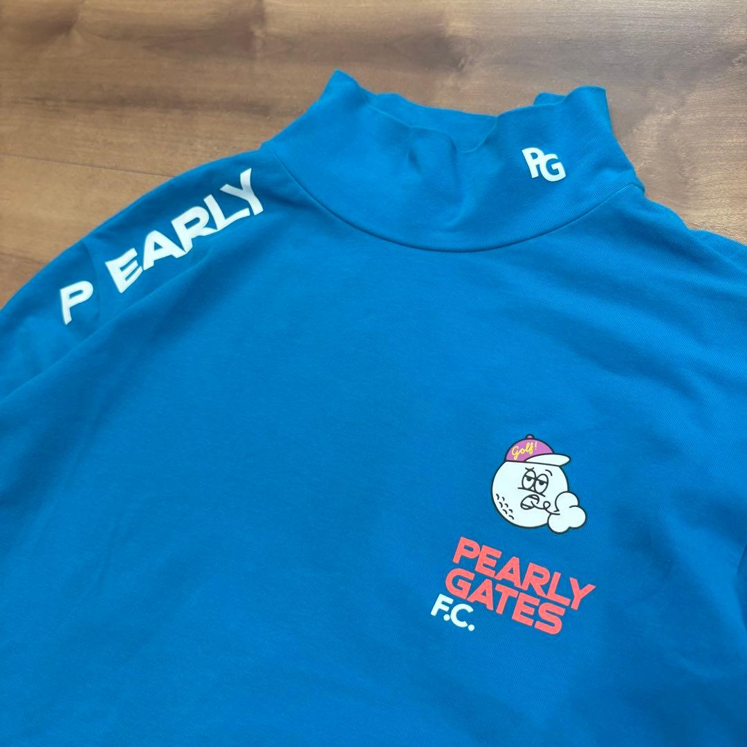 24年モデル PEARLYGATES 長袖モックネックシャツ サイズ1