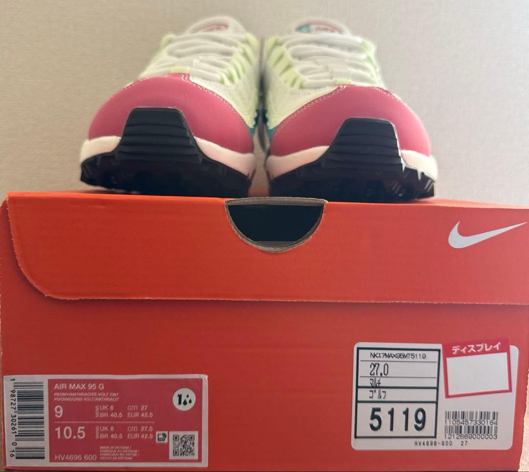 ★新品★ナイキ　エア マックス 95 ゴルフ Nike Air Max 27cm