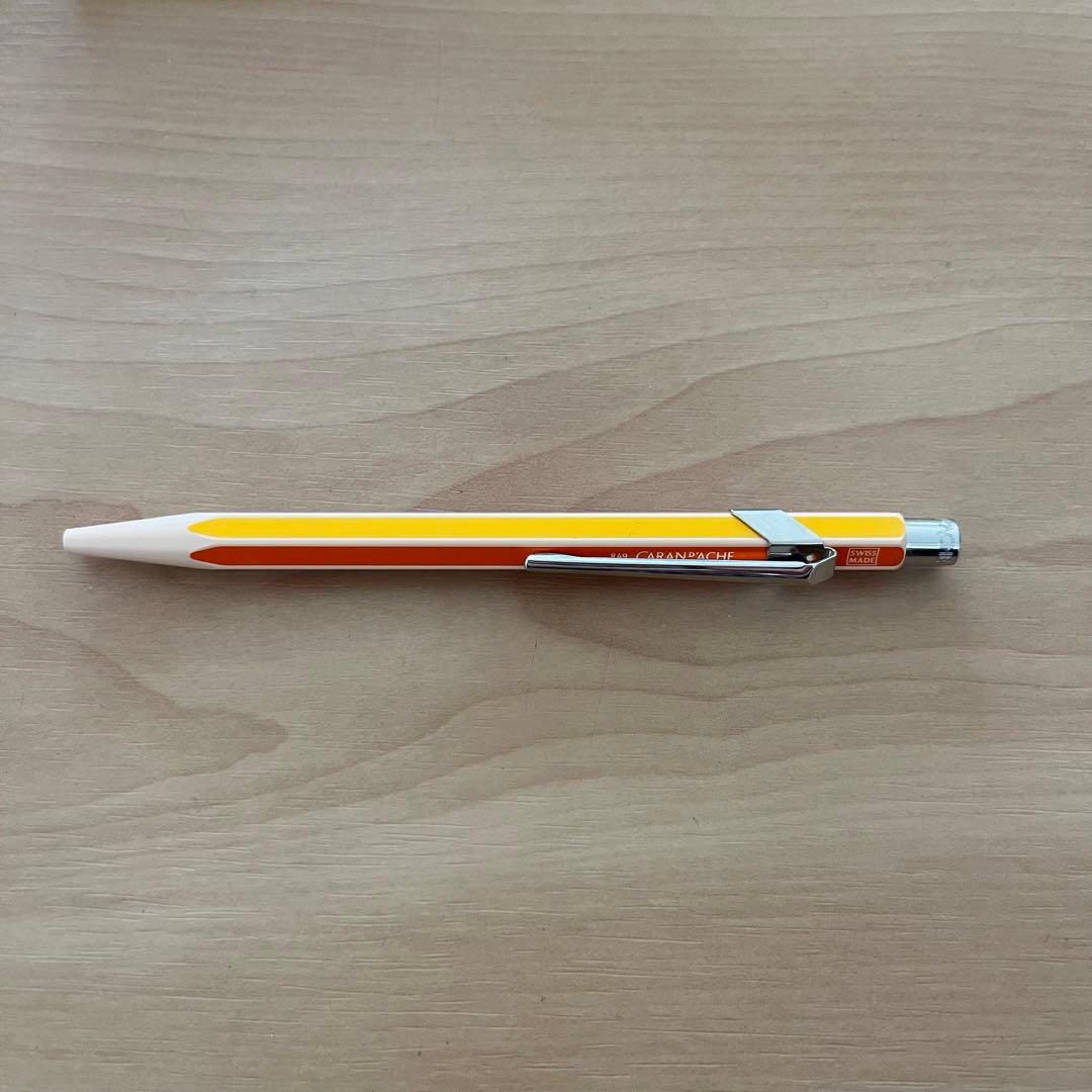 【新品未使用】CARAN D'ACHE ボールペン 849ウォームレインボー